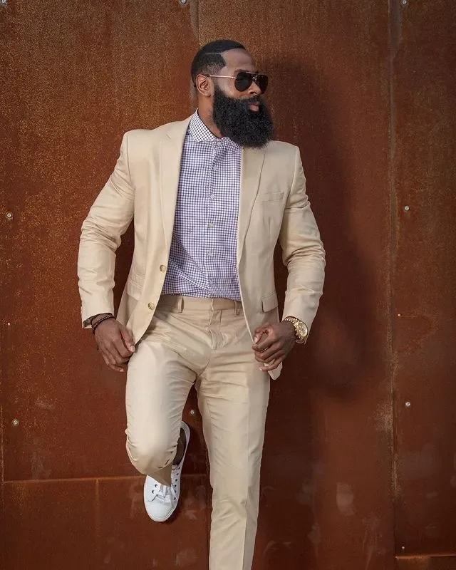 2023  Mens Business Tuxedos Double Breasted Groom Wedding Suits Formal Prom Party Two Pieces (Jacket+Pants)