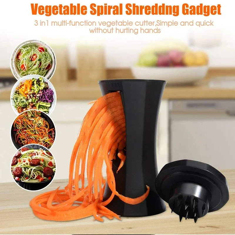 Multifunctional Vegetable Spiralizer Spiral Slicer Zucchini Pasta Noodle Cutter Spaghetti Maker Kitchen Gadgets
