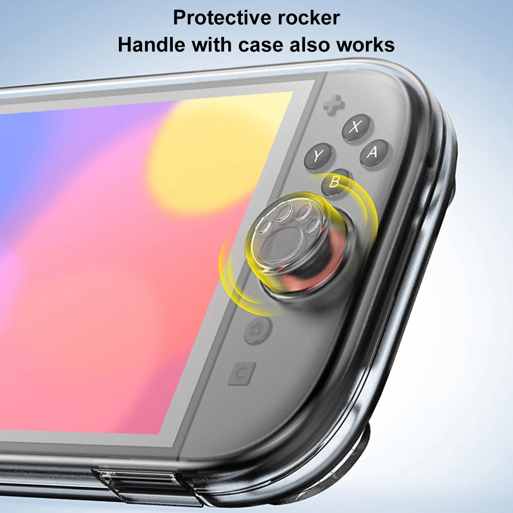 Clear Protector Shell for Nintendo for Switch 2 Protective Shell Protective Case Cover for Switch 2 Game Console/Game Controller