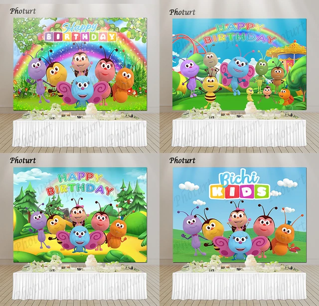 PHOTURT Toca Life World Backdrop Kids 1st Birthday Background Color Rainbow  Balloon Vinyl Photo Photography Studio Props - AliExpress