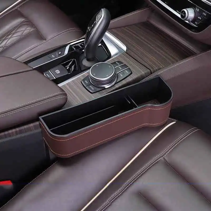 

For Lexus Car Storage Box Organizer Car Seat Organizer Card Phone Holder Pocket Seat Gap Slit Pocket Catcher Organizer accessori