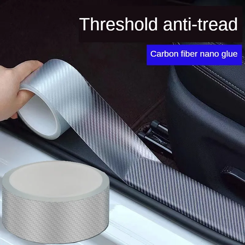 TransparentCarbonFiberNanoTapeAutoDoorEdgeGuardsBumperAnti