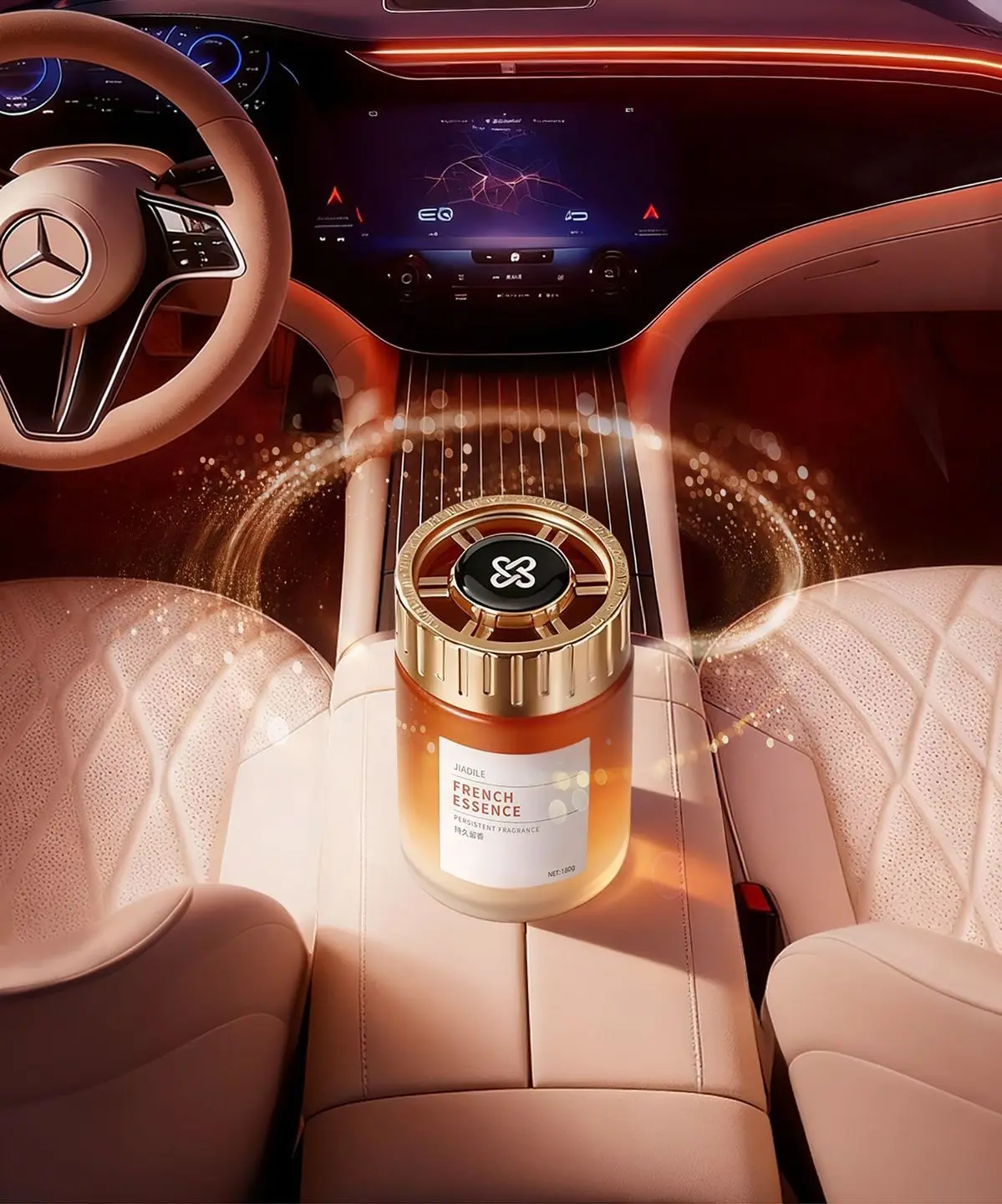 Car Aromatherapy Diffuser Balm For Odor Elimination Long Lasting_voghion.com