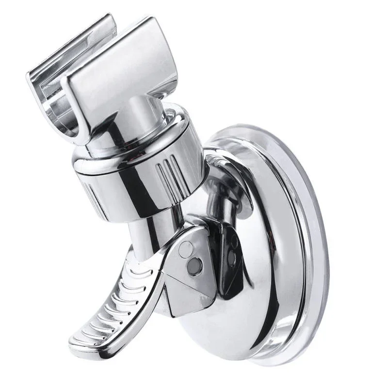 Bathroom Suction Cup Shower Head Holder Base Wall Mounted Adjustable Bracket Wall Mounted Suction Cup Shower Faucet Bracket