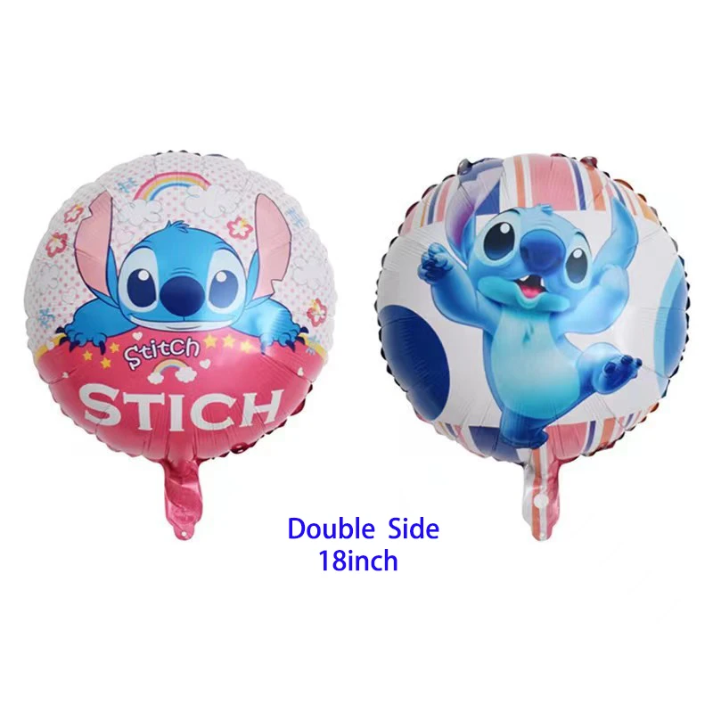 Pack de 5 globos Stich