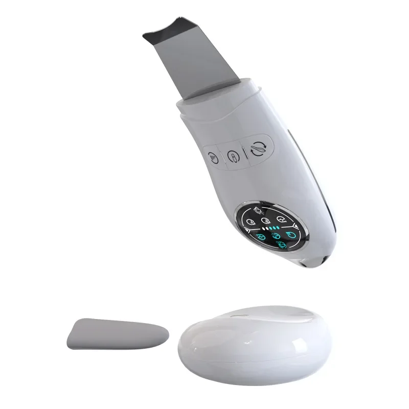 Spedizione Gratuita Micro Current Skin Cleaner Pore Cleaner Impacco Caldo Strumento Di Ingresso E Uscita Ad Ultrasuoni Rimozione Dell'Acne