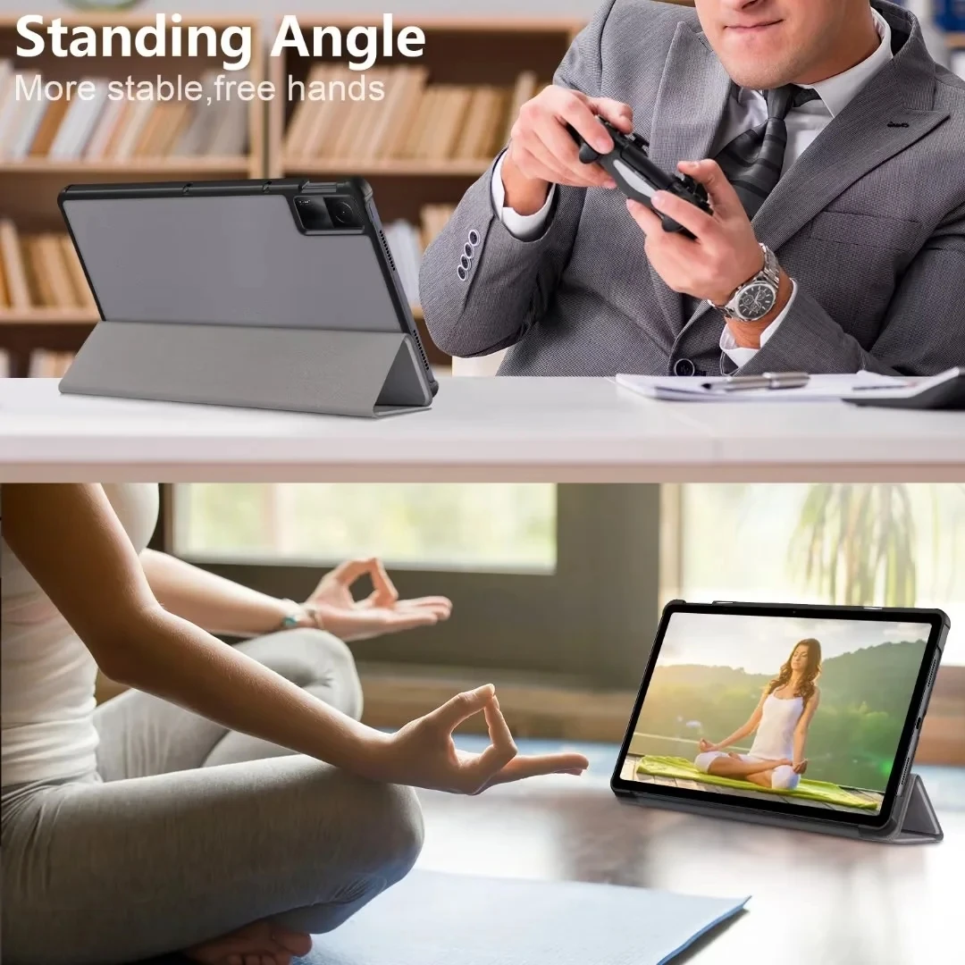Elegant Magnetic Smart PU Leather Folding Stand Cover