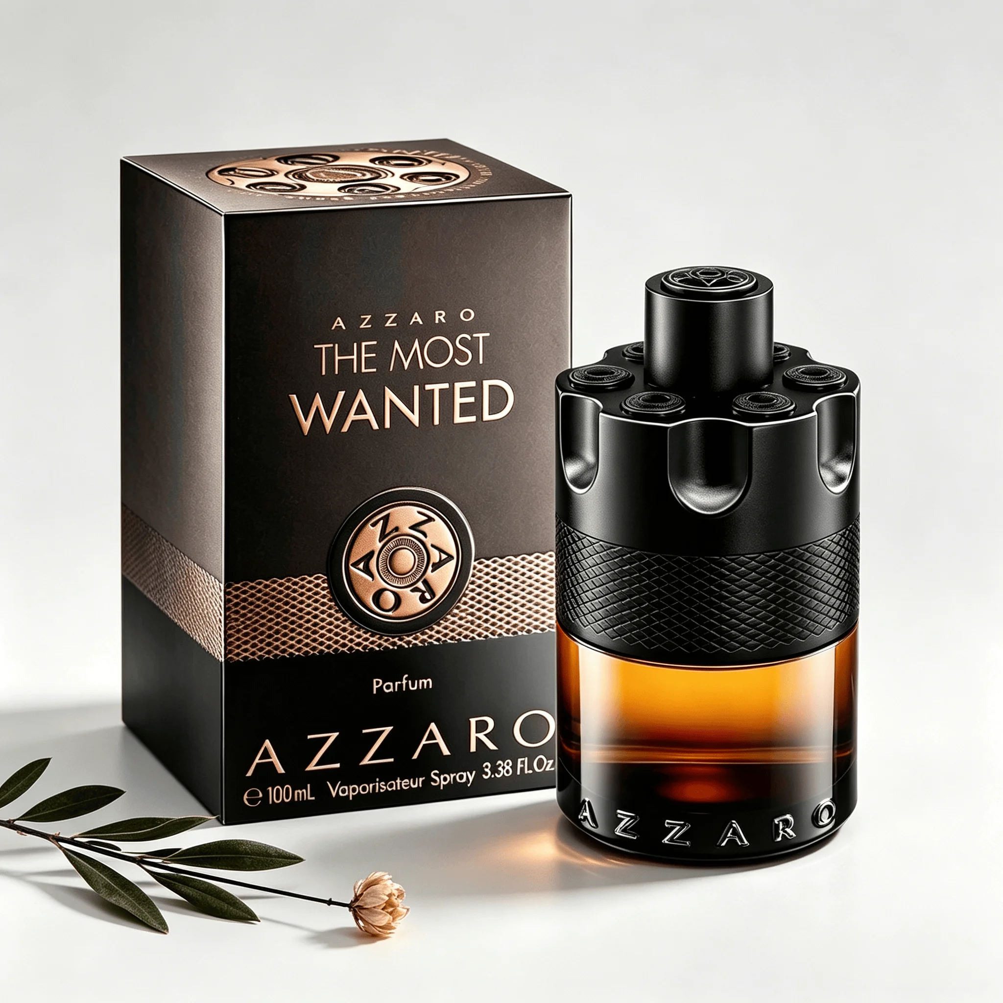 Azzaro The Most Wanted Parfum Men Perfume Long Lasting Rich Warm Tobacco Woody Scent Luxury Designer Male Cologne Spray Gift Packaging