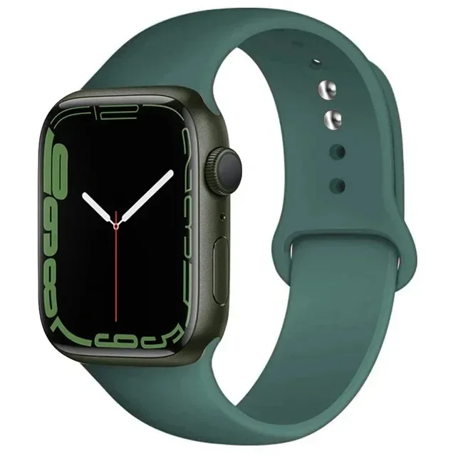Premium Silicone Sport Watch Band - Versatile and Durable Strap Bracelet