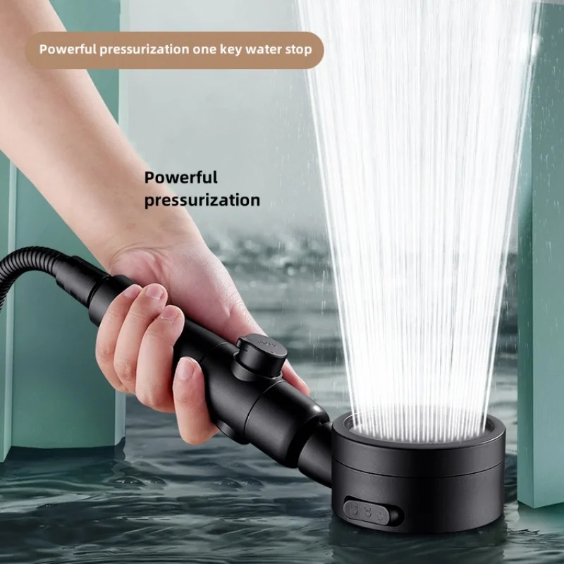 Home Pressurized Shower Head Filtered Water Shower Nozzle Bathroom Handheld Shower Accessories 4