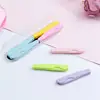 New Mini Macro Blade Eyebrow Knife Easy To Carry Foldable Retractable Eyebrow Scraper For Novice Folding Eyebrow Knife 5
