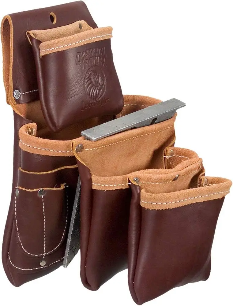Leather 5062 4 Pouch Pro Fastener Bag 4