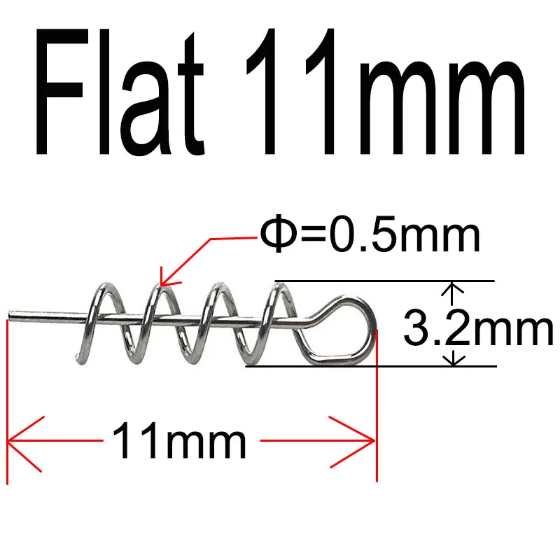 Enhanced Stainless Steel Fishing Spring Lock Connectors (20/50/100 pcs)