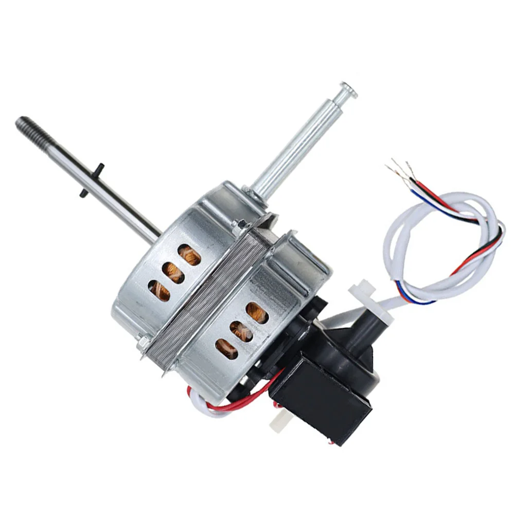 12-inch Fan Motor Replacement for FT-30 Table Floor Fans Metal Housing 10mm Mounting Plate 9mm Shaft 8mm Output