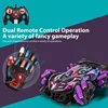 WLtoys F1 Drift RC Car With Led Lights Music 2.4G Glove Gesture Radio Remote Control Spray Stunt Car 4WD Electric Children Toys 3