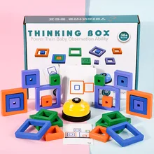 

Thinking Cube Children's Reaction Concentration Space Logical Thinking Training Game Parent-child Interactive Educational Toys