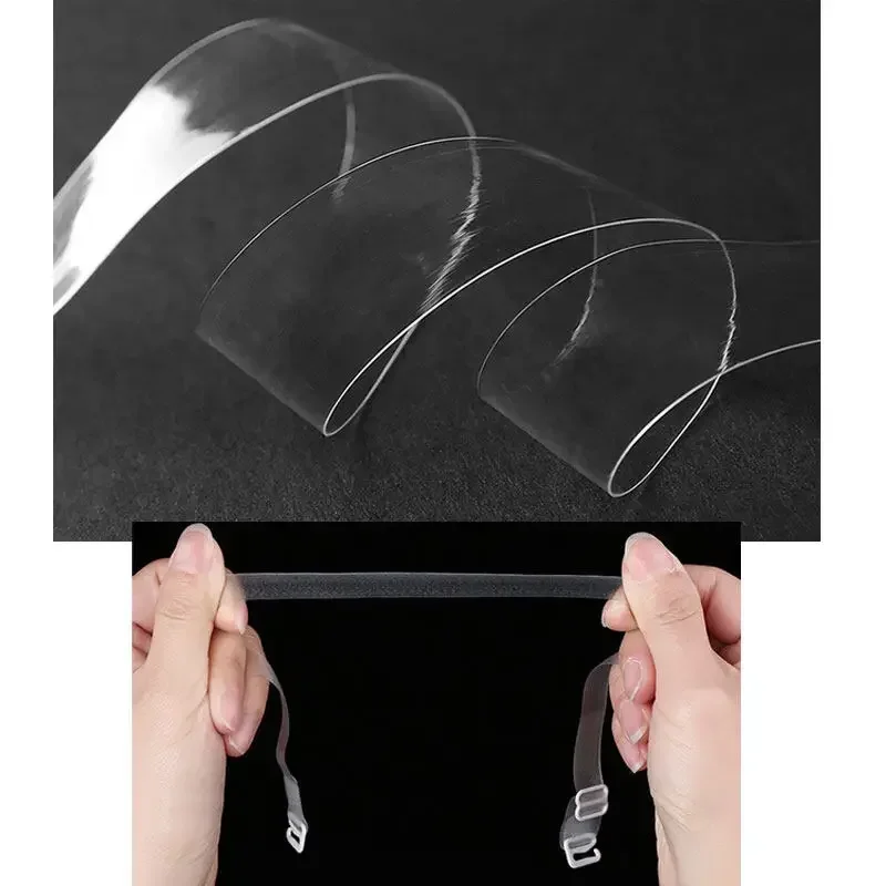 Bra Straps Invisible Bra Straps 3 5 Pairs Invisible Transparent Non-slip Seamless Bra Underwear Straps