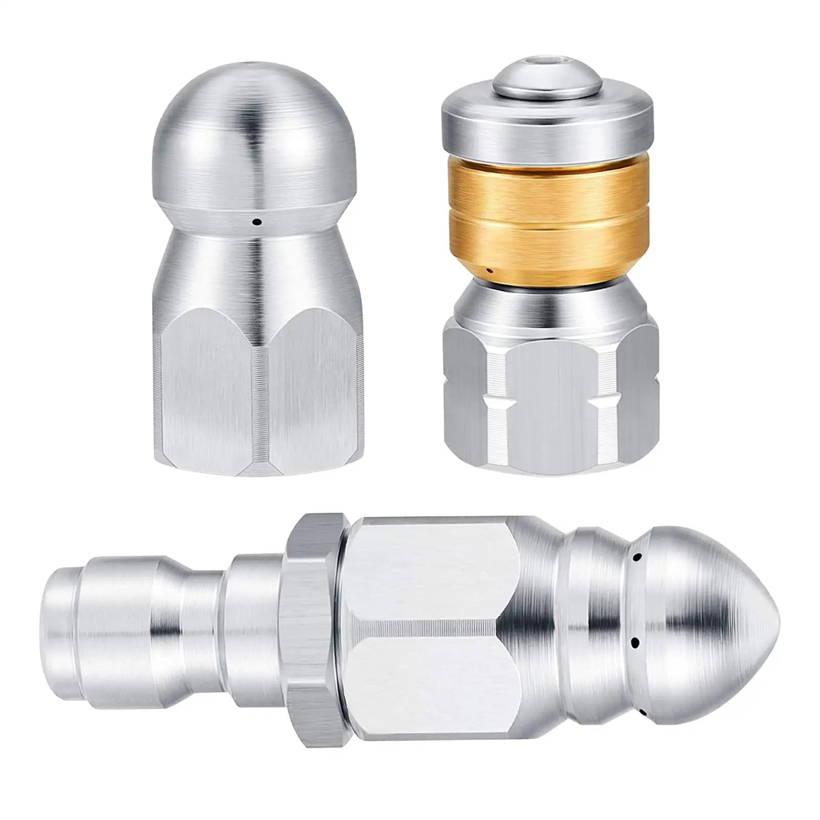 

Sewer Jet Nozzle, Fixed Sewer Jet Nozzle, Different Models, Rotating Button,
