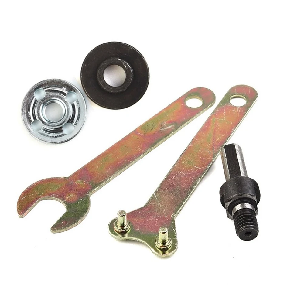 

5pcs 10mm Electric Drill Conversion Angle Grinder Manual Connecting For Cutting Disc Polishing Wheel Handle Holder Adapter