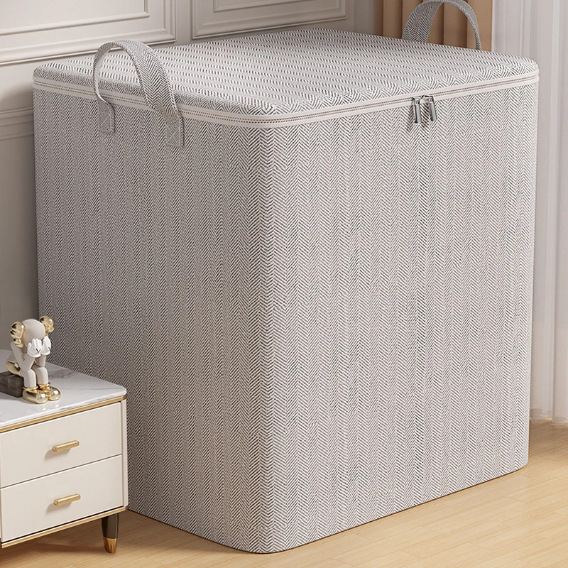 Dustproof  Stereoscopic storage boxes household storage boxes with windows organizing boxes fabric foldable large capacity 2
