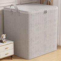 Dustproof  Stereoscopic storage boxes household storage boxes with windows organizing boxes fabric foldable large capacity 2