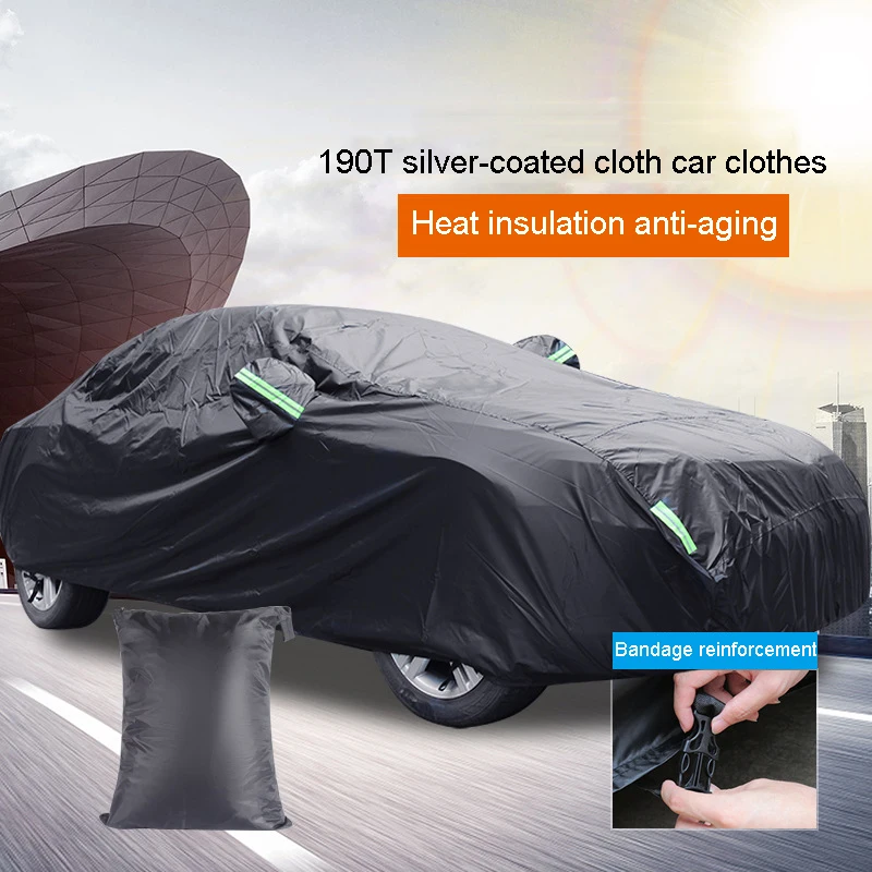 Housse De Protection Imperméable Universelle Pour Scooter Et Moto - Taille M 203x89x122 Cm - Nylon, Ourlets élastiques - 5