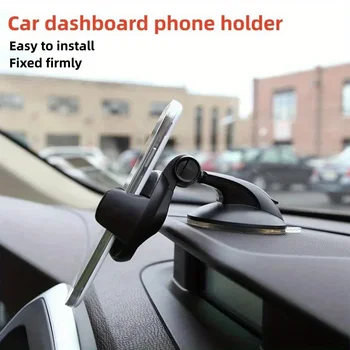 Supporto Universale per Telefono da Auto, Porta Cellulare per Parabrezza, Supporto per Smartphone, Suporte Porta Celular