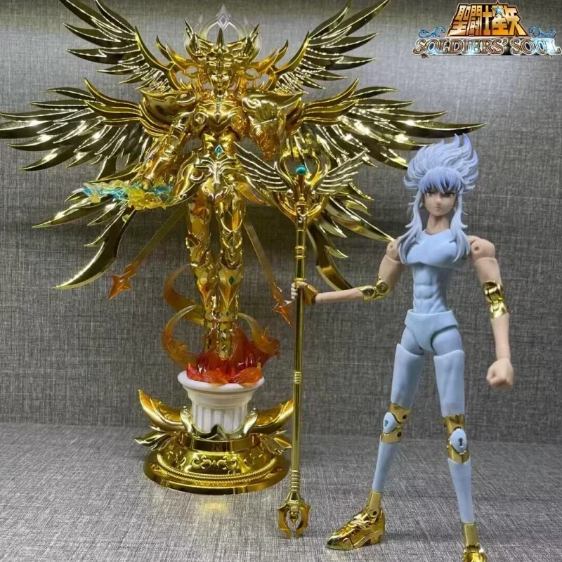 

Toypoint Saint Seiya Cloth spot Myth Ex Zeus The King Of The God Metal Pvc Armor Figure Anime Model Toys Birthday Gift Pendant