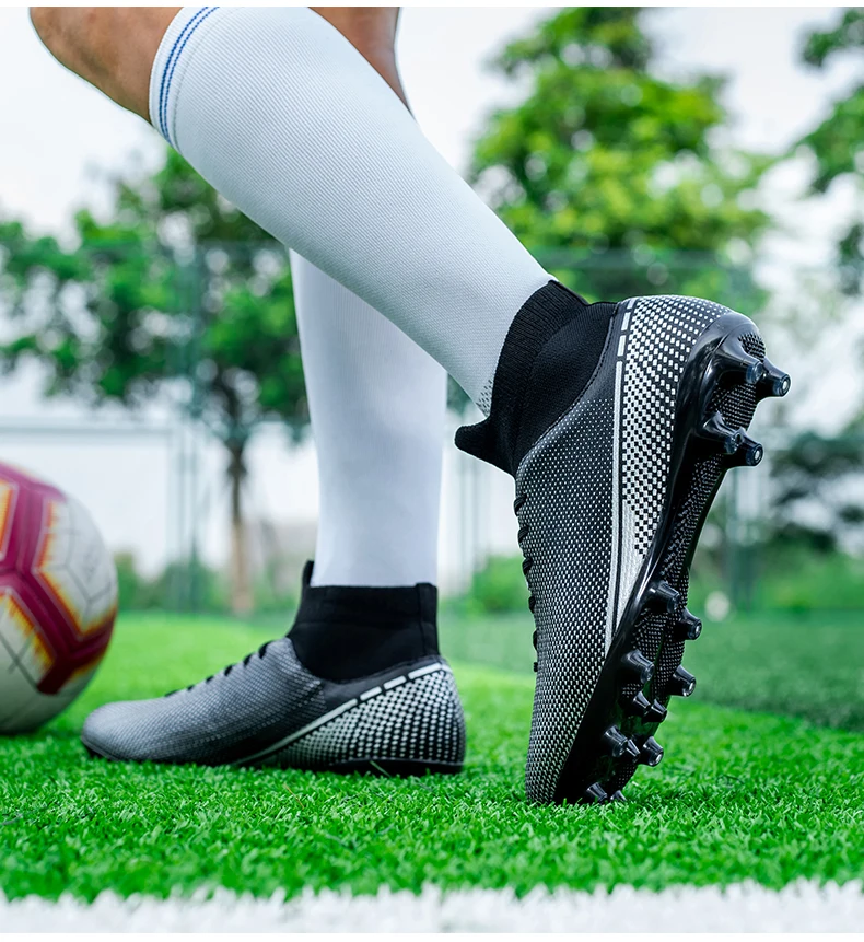 Zapatillas de fútbol para hombre y niño, botas de fútbol FG/TF para interior y exterior, para niños y niñas_voghion.com