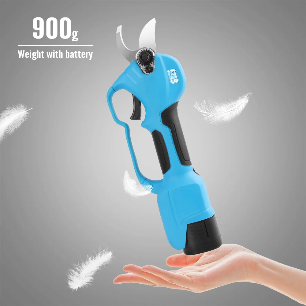 

16.8V LCD 28MM Cordless Pruner Lithium-ion Pruning Shear Efficient Elctric scissors Bonsai Tree Branches garden tools electric