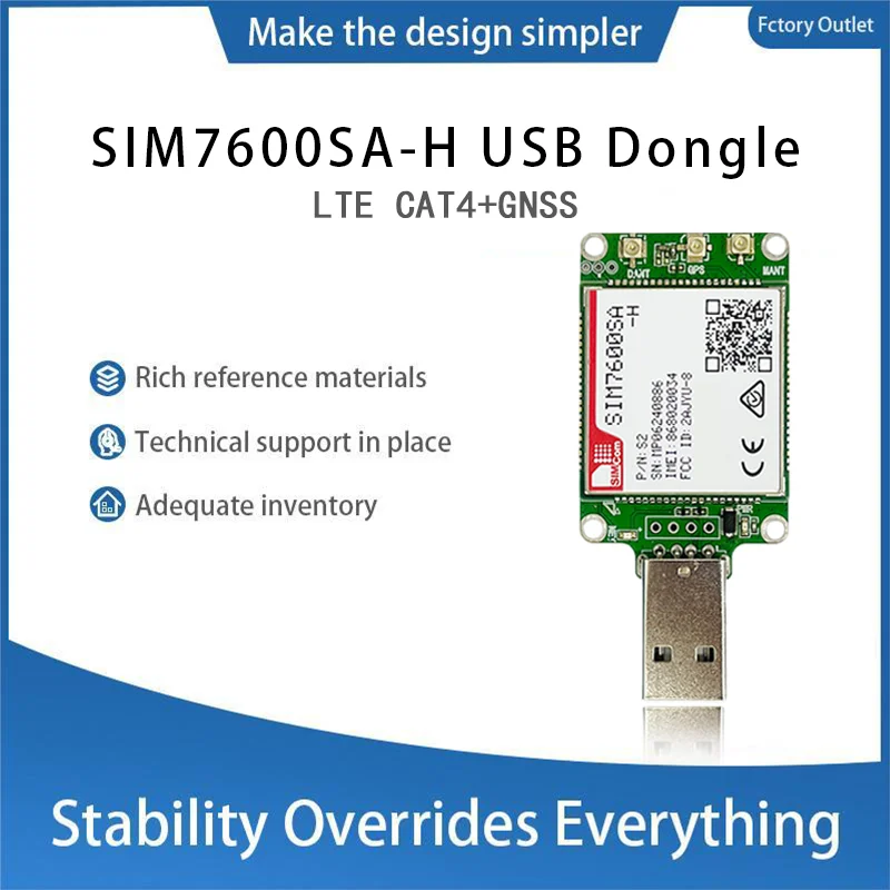 

SIMcom WCDMA USB-ключ SIM5360E suporrt Data GNSS 1 шт.
