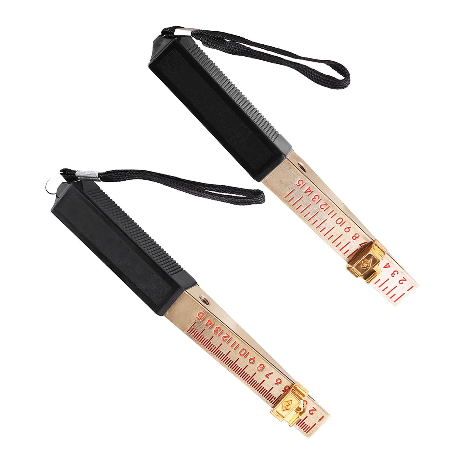 Feeler Gauge Vernier Wedge shaped 1-15mm House Engineering Inspection Flatness Measuring Tool