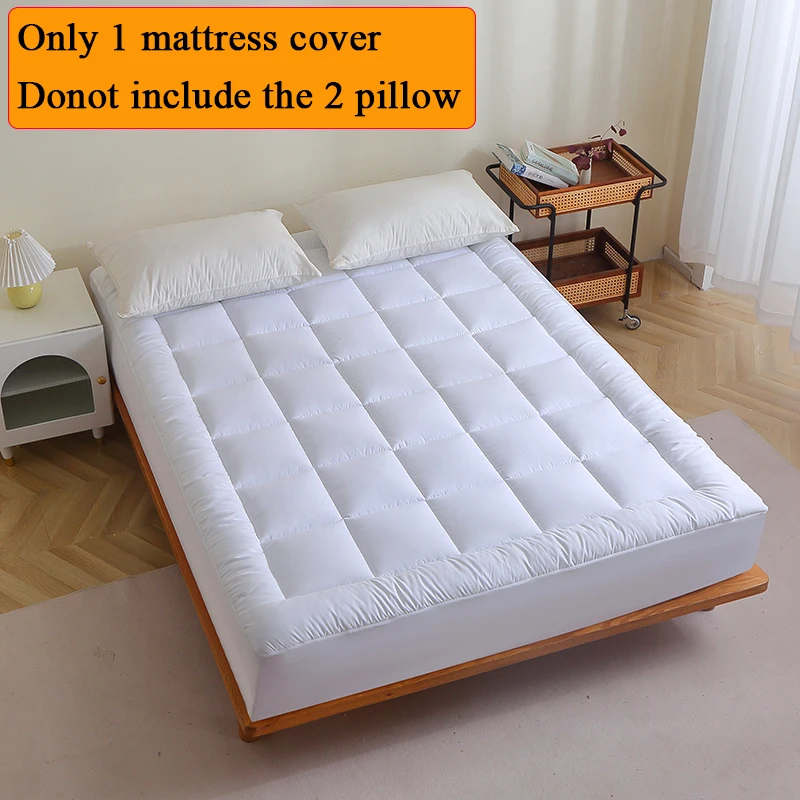 thumbnail image 1 of Colcha de espuma viscoelástica 100 % poliéster Easyum Twin Full Queen King, cubrecolchón acolchado para cama individual, 1 of 5