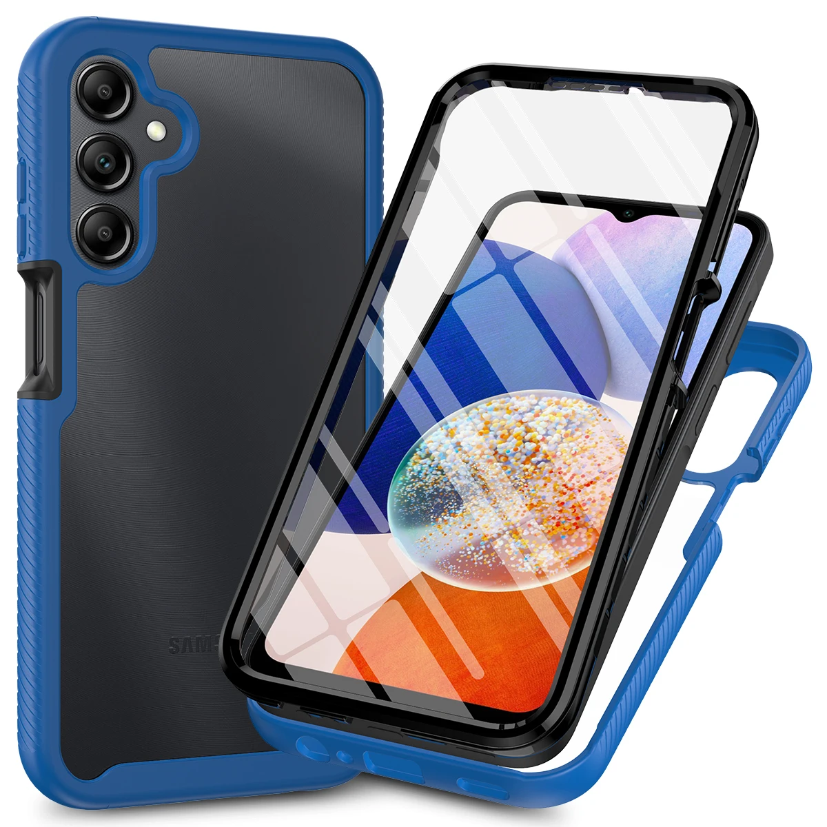 Premium 360° Shockproof Hybrid Phone Case with Screen Protector