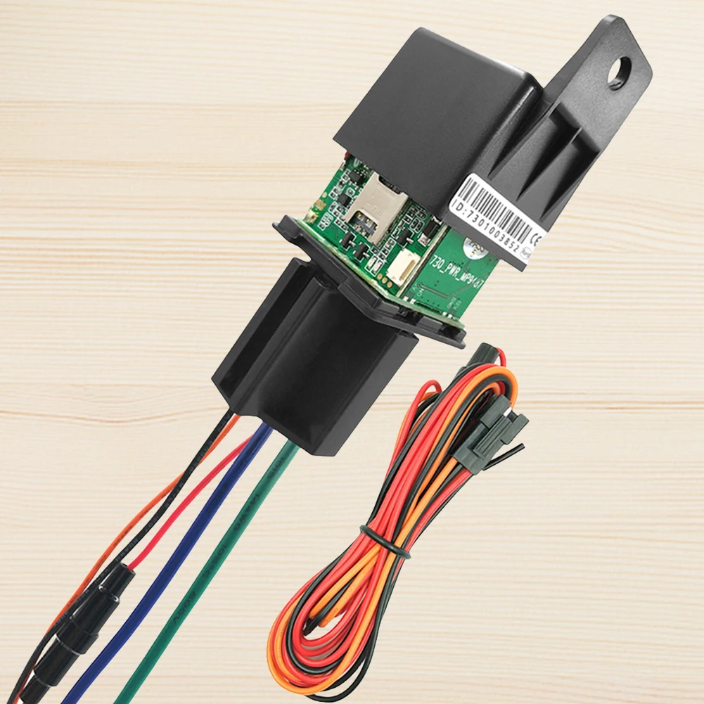 Car Relay Motorcycle Anti-theft Device GSM/GPRS Car Mini Locator ACC Vehicle Positioning Device Status Alarm GNSS LBS Sensitive
