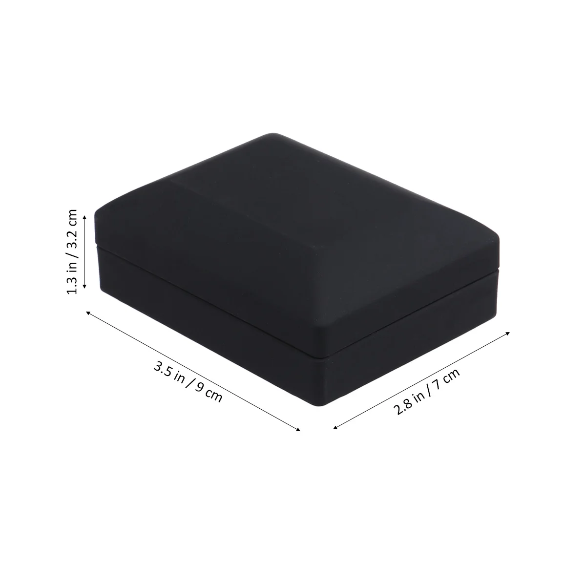 Creative LED Lighted Jewelry Gift Box in Purple (7x9x3.2cm) with built-in lighting to s... - SKU LJB17437 - UGI Packaging