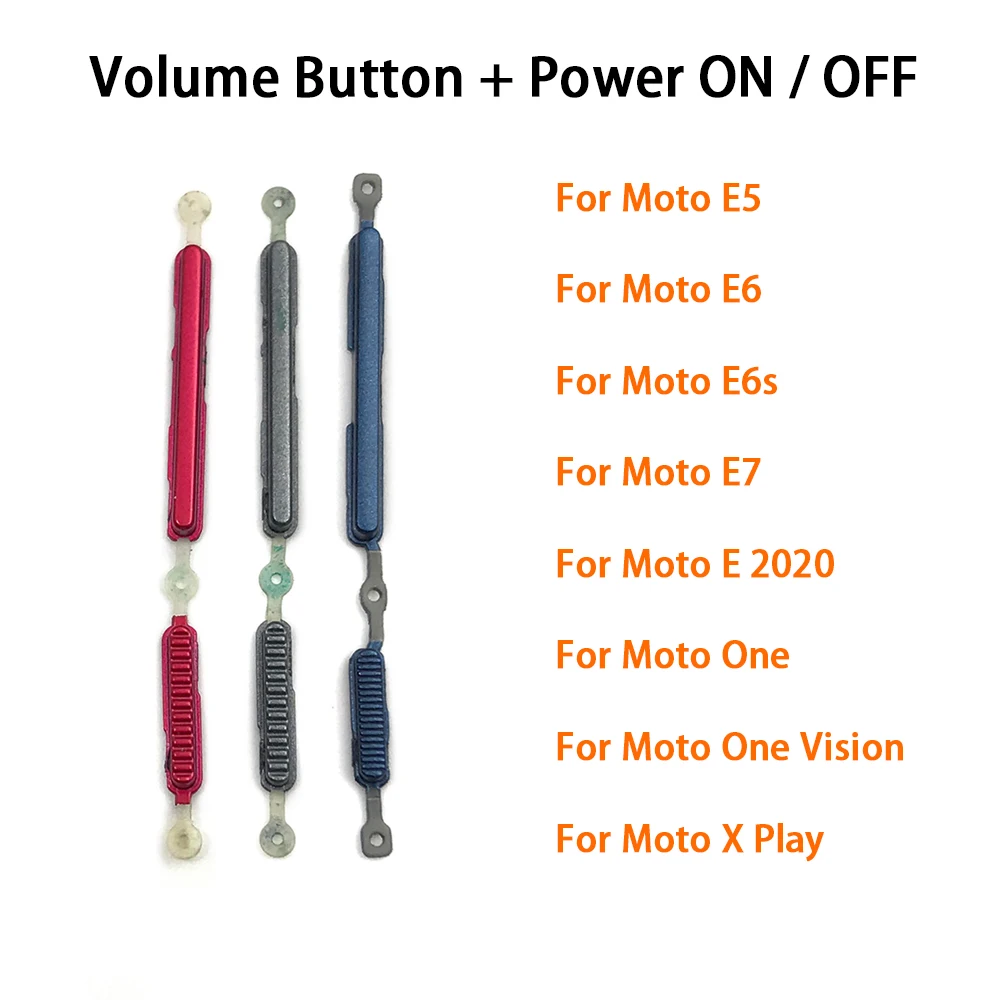 

Volume Button Power Switch On Off Button Flex Cable For Motorola MOTO E5 E7
