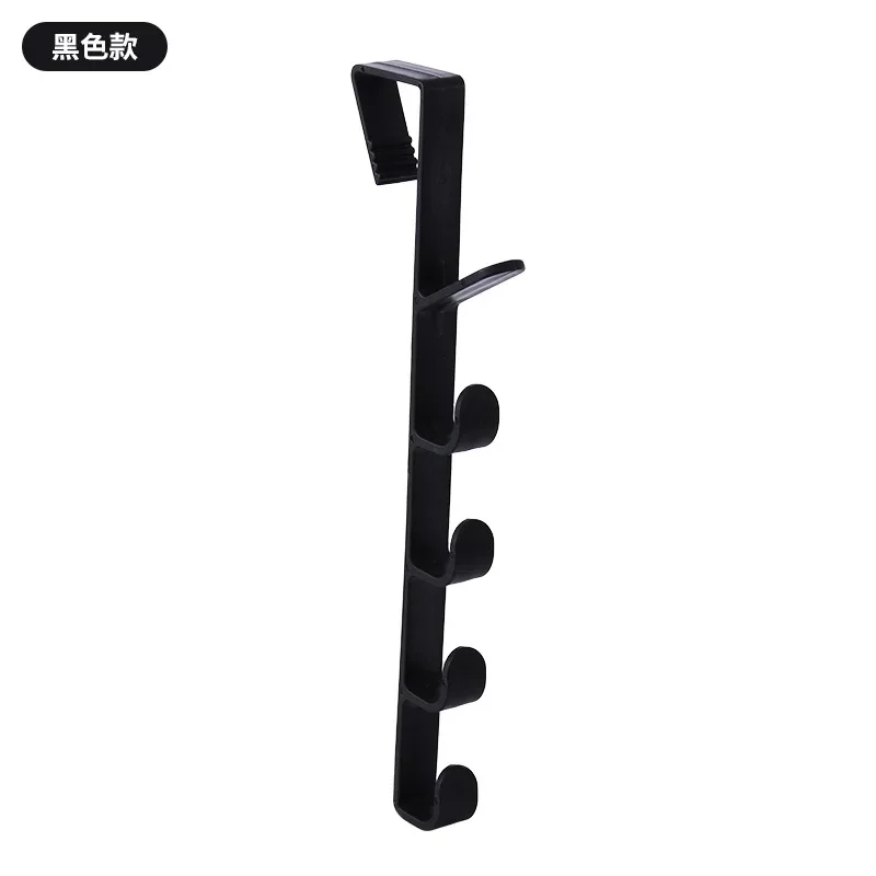 Multifunctional Creative 5 Hooks Portable Wardrobe Coat Hook Kitchen Bathroom Behind The Door Towel Hanger Storage Hooks storage hook,door hook