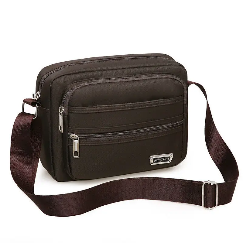 Y1199 four zipper brown