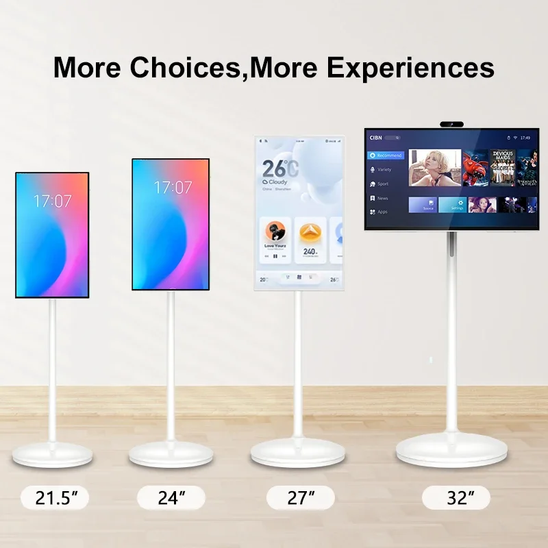 Manufacturer Portable Tablet Tv Rollable Smart Touch Screen 1080p Hd 21.5 Inch Lcd Led Tv Smart Television With Android Wifi