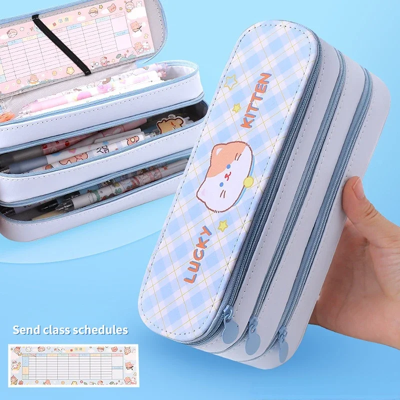 TULX korean stationery pencil case school supplies stationery kawaii bag  cute pencil case cute school stuff