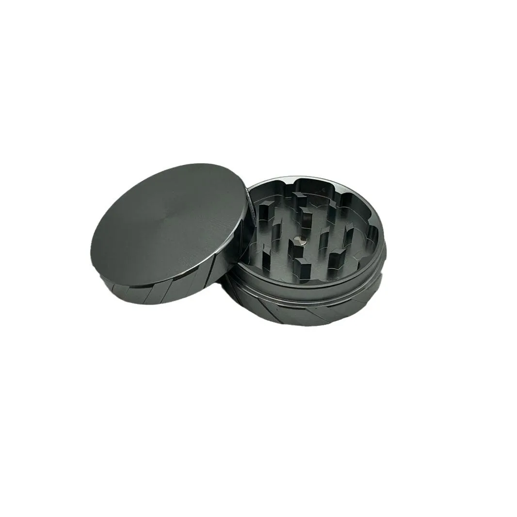 Aluminum CNC Diameter 63MM 2 Layer Tire Seal Shape Roller Smoke Mill Herb Grinder Cartoon Tobacco Grinder Smoking Accessories 5