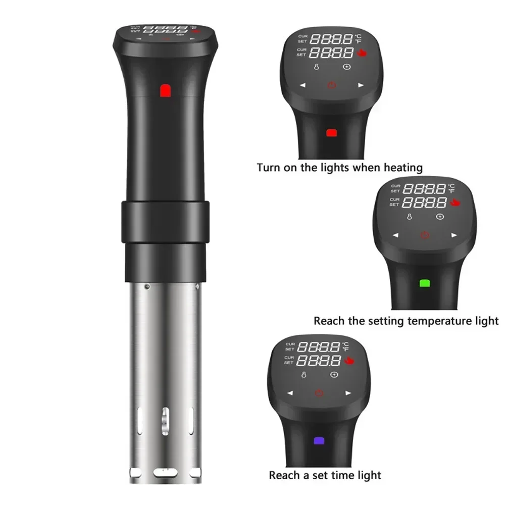 Low Temperature Slow Cooker Beef Steak Machine LCD Cooking Stick 2