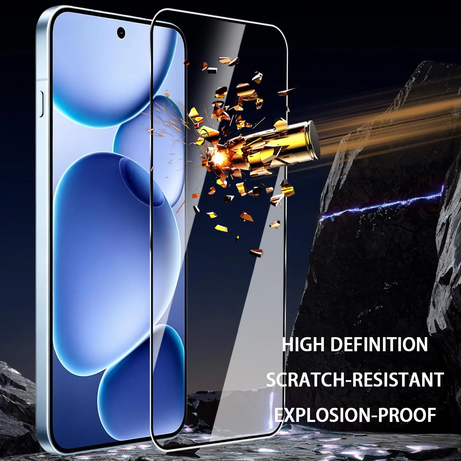 Multi-Pack Easy Install Screen Protector for OPPO Find X9 Series - Premium Tempered Glass Dust-Free HD Film