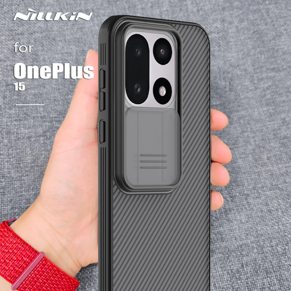 OnePlus 15 Nillkin Camshield Pro Privacy Case with 360° Lens Slide Camera Protection