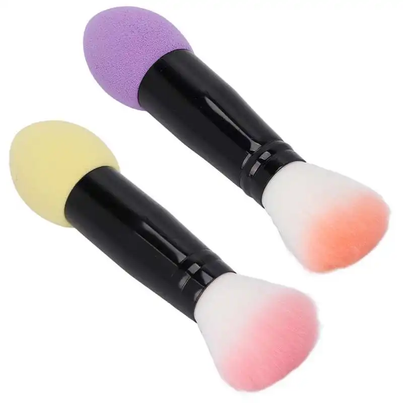 

Face Blush Brush Double Headed Makeup Brush Single for Travel