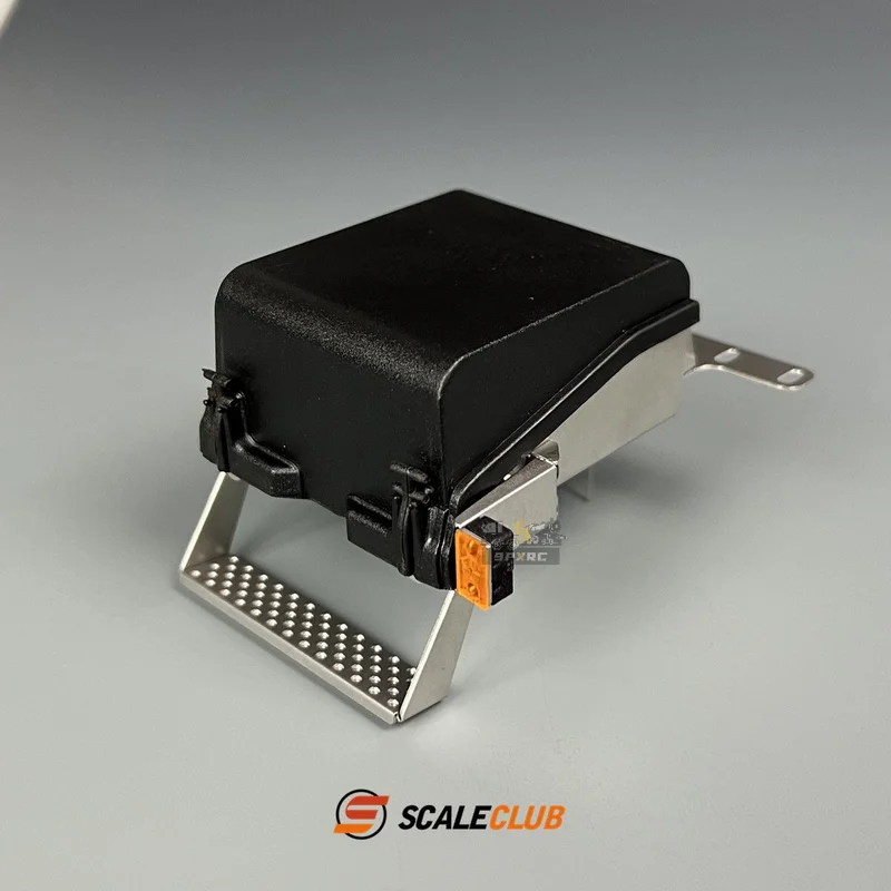 Modello Scaleclub Per Scania 770S Upgrade Battery Box Con Gradini Per Scale Rimorchio Pesante Per Tamiya Lesu Rc Truck Trailer Ribaltabile