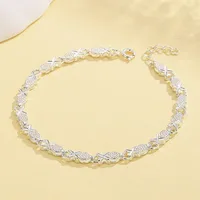 Luxury 925 Sterling Silver Chain Bracelets For Women Girls Elegant Designer Versatile Adjustable Bracelet  Party Fine Jewelry