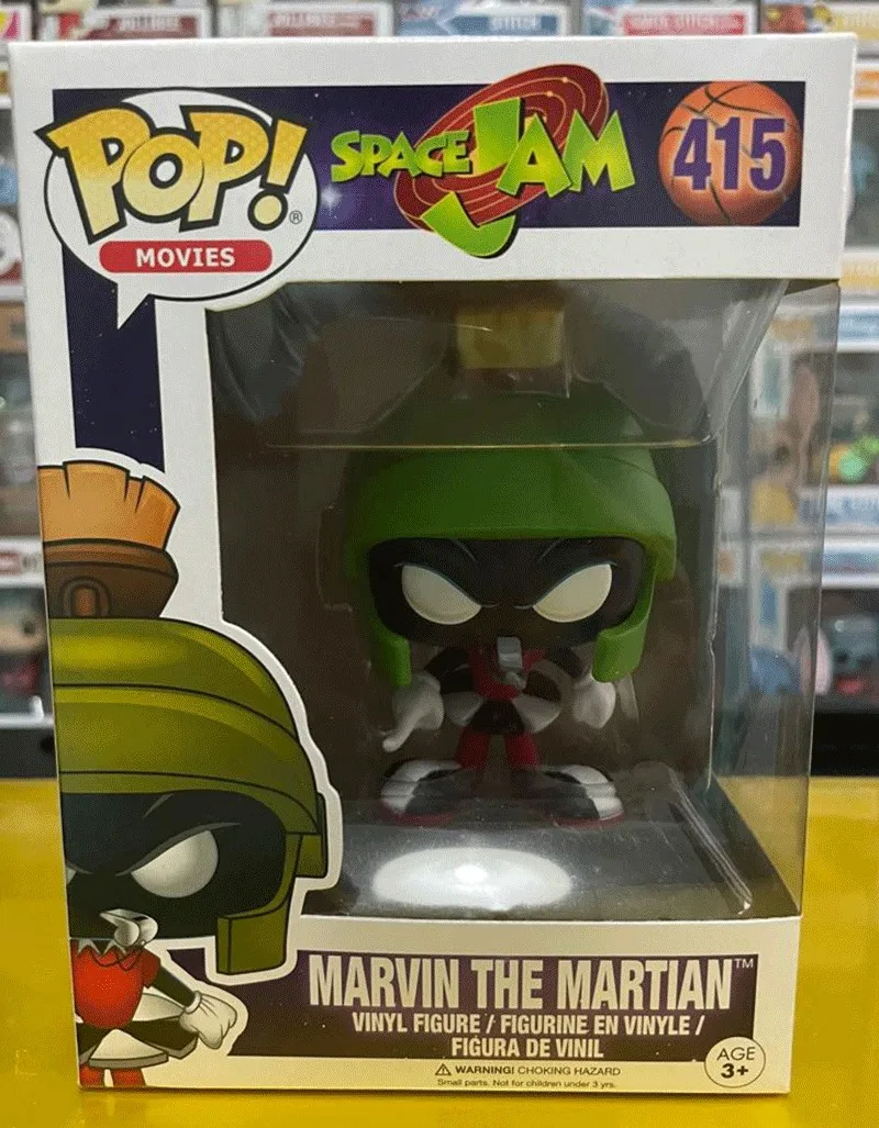 Funko Pop Marvin The Martian Space Jam 