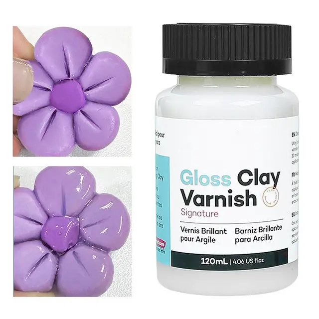 120ML Gloss Varnish For Air Dry Clay 1